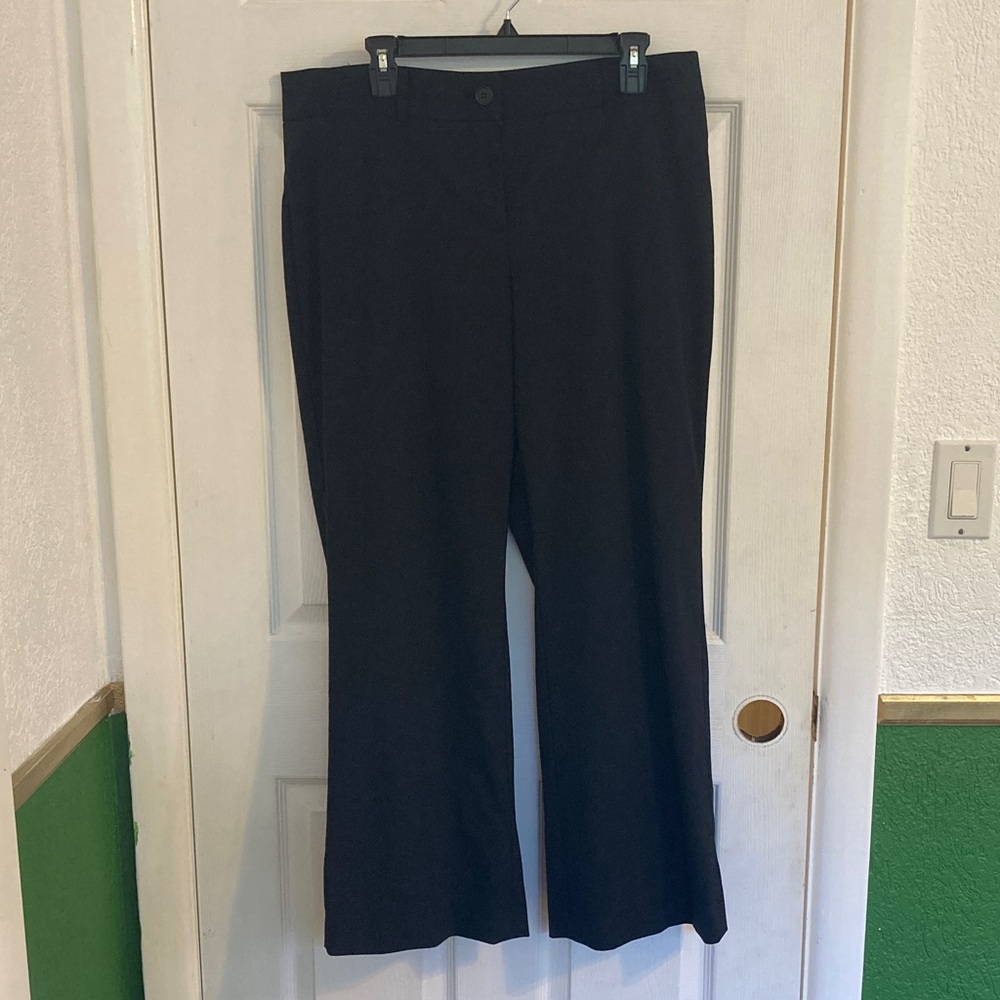 LOFT Black Wide Leg Pants